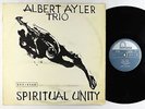 Albert Ayler Trio - Spiritual Unity LP - Fontana UK - SFJL.933