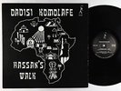 Dadisi Komolafe - Hassan's Walk LP - Nimbus West 1st Press NM