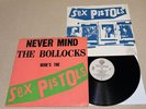 The Sex Pistols Never Mind The Bollocks LP 1977 GD+/GD+ Warner Reissue BSK 3147