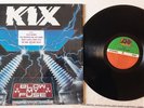 KIX blow my fuse LP RARE ORIGINAL 1988 US 1st PRESS IN SHRINK HYPE STICKER EX+