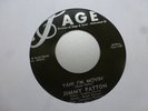 JIMMY PATTON YAH  I'M MOVIN' C/W LOVE COME BACK TO ME 1958 SAGE 45-261  EX