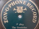 The Gondolier. Played by Hager's Orchestra. Recorded late 1903 or early 1904