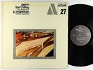 Germ/Terry Riley/Marietan - Keyboard Study 2/Initiative 1 LP - BYG Actuel 27 VG+