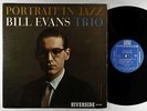 Bill Evans Trio - Portrait In Jazz LP - Riverside - RLP 12-315 Mono DG VG+