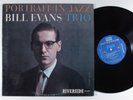 BILL EVANS TRIO Portrait In Jazz RIVERSIDE LP VG+ mono l