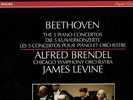 Beethoven: Brendel, Chicago Symphony, Levine - 5 Piano Concertos 4x LP Box Set