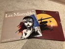 LES MISERABLES & MISS SAIGON Vinyl Album LP - USED original cast London