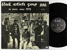 Black Artists Group - In Paris, Aries 1973 LP - BAG France - Rare Free Jazz NM