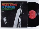 MILES DAVIS In Person Saturday Night Vol. 2 COLUMBIA LP mono 6-eye l