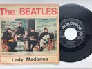 The Beatles ‎– Lady Madonna, Italy 45, 1968, QMSP 16423, Black Label