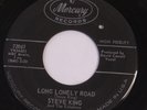 Steve King 45 rpm Long Lonely Road & Satan Is Her Name 1962 Rock Ultrasonic Clea