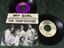 The TEMPTATIONS RARE 1964 Promo & Stock 45 “MY GIRL” Plus ORIG PICTURE SLEEVE