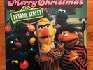 Merry Christmas From Sesame Street LP 1975 Press Bert Ernie Grover Big Bird