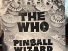 THE WHO 45 rpm record with picture sleeve PINBALL WIZARD from Tommy VG+