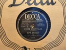 78 rpm Bing Crosby/Andrews Sisters Decca WHITE CHRISTMAS + Bonus