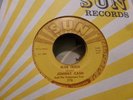 JOHNNY CASH BLUE TRAIN C/W BORN TO LOSE  1962 SUN 376 EXCELLENT