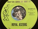 ROYAL JESTERS Chicano Soul 45 What'cha Gonna Do Bout it b/w Please Say You Want