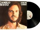 CAMILO SESTO Amor Libre LP Vinyl 1977 MEXICO Ariola PIEL DE ANGEL Melina JAMAS