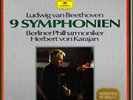 7LP Box BEETHOVEN 9 Symphonies KARAJAN JANOWITZ ROSSL-MAJDAN BERRY DGG 62580