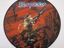 RHAPSODY DAWN OF VICTORY 2000 GERMAN VINYL PICTURE DISC LP +POSTER Speed Metal