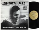 Lloyd Miller - Oriental Jazz LP - East-West - Rare Spiritual Jazz VG++ Autograph