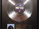 Kiss Hot in The Shade Collage mit platin / goldene Schallplatte
