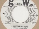 Tony Michaels I Love The Life I Live Golden World DEMO Soul Northern Motown