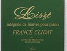 FRANCE CLIDAT – LISZT piano works vol.1 VEGA 4xLPs box EX++
