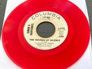 Simon & Garfunkel: Sounds of Silence/same 45 Promo Columbia/US red vinyl VG-