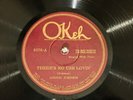 Lonnie Johnson Okeh 8376 Baby Please Tell Me No Use Lovin Blues 78 E+