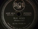 ELVIS PRESLEY Blue moon /Money honey  RCA 1ED RARE 10