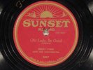 78 RPM - 2 West Coast Sunset 78s: Fisk / Fallon & C. Stevenson, 1097 & 1114 Jazz