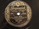 PERSONALITY JAZZ MAE WEST Easy Rider / A Guy What Takes His Time BRUNSWICK  6495