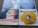 radiohead 2 x vinyl,the bends,pablo honey,ex con uk only