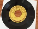 JOHNNY CASH 45 SUN  RECORDS 232- FOLSOM PRISON BLUES RARE VG++ ORIGINAL