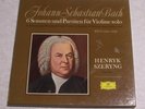 HENRYK SZERYNG BACH 6 SONATAS & PARTITAS DGG 3 LP BOX SET w/Booklet
