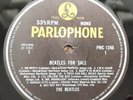 RARE UK Beatles for sale LP 3rd press 1969 Letzte Pressung auf Yelllow&Black Par