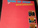 GANG OF FOUR Entertainment WARNER BROS Vinyl LP  1st pressing post punk EX