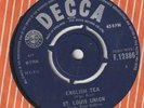 ST Louis Union English tea Decca F.12386 VG+ clean with light marks plays well