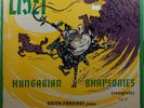 Edith Farnadi Liszt Hungarian Rhapsodies   Record Album Vinyl LP