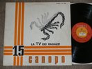 ENRICO COLONNESE La TV Dei Ragazzi ‎LP 1973 Canopo Rare ITALY LIBRARY