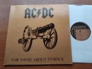 CANADA  AC/DC For Those About To Rock ORIG 1981 EMBOSSED Atlantic XSD 11111 LP