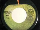 JAMES TAYLOR / Apple 45 / Carolina On My Mind b/w Taking It In / NM- / VERY RARE