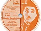 78 RPM - Charles Chaplin - Smile / Chaplins Manschettvisa - 1935 / 1954