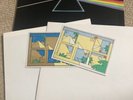 Pink Floyd Dark Side Of The Moon Vinyl LP 1973 Posters Stickers A4/B3 Ex/VG+