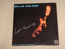 LAST RECORDING by BILLIE HOLIDAY (1959) Rare French Vinyl LP Reissue Verve / MGM