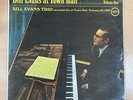 BILL EVANS - AT TOWN HALL - UK A-1/B-1 VERVE LP - VLP 9172