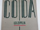 Led Zeppelin     Coda      Vintage Embossed Cover LP   Swan Song ‎– 7 90051-1