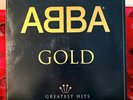 Abba Gold Greatest Hits Limited Edition 2 LP Gold Vinyl First Press RARE