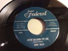 JIMMY NOLEN-FEDERAL 12274-MOVIN' ON DOWN THE LINE/THE WAY YOU DO-RARE BLUES 45